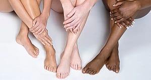 laser hair removal before and after legs